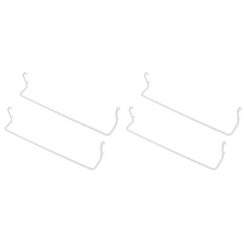 4 Pcs Extendable Pegboard Paper Towel Holders Hooks Hangers 1