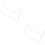 4 Pcs Extendable Pegboard Paper Towel Holders Hooks Hangers 6