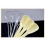 100 Pcs Transparent Plastic Spoons For Ice Cream Dessert 8