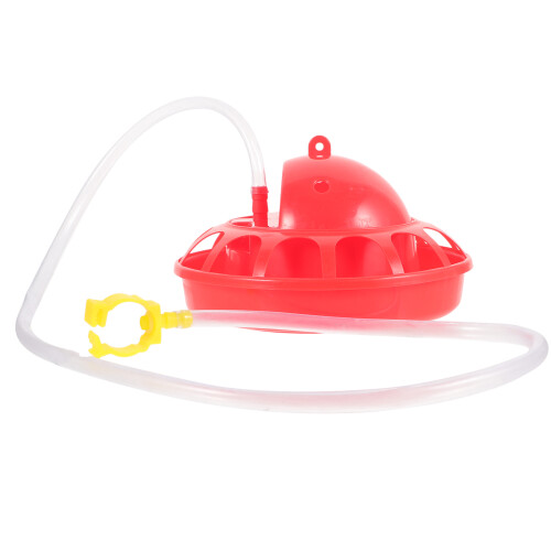 1 Set Chicken Food Container Multi Function Chick Feeding Bucket 1