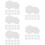Papier Hexagonal Pour Patchwork, Couture Dessin DIY 11