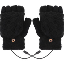 One Pair Winter Thermal Gloves For Sports And Riding