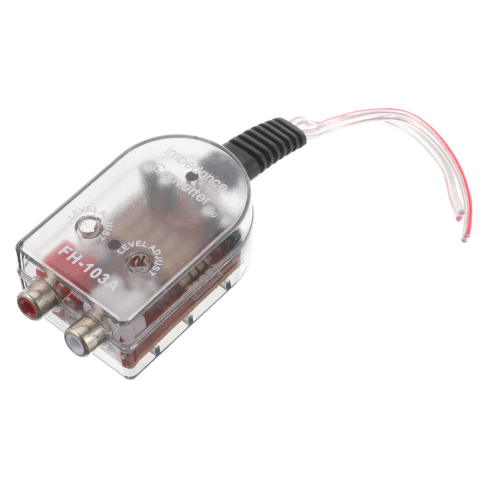 Audio Converter High To Low Impedance Adaptor For Vehicle 3353035122658