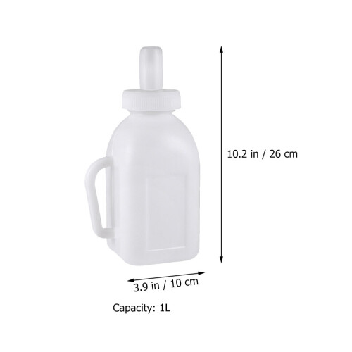 Set Lamb Feeding Bottles With Pacifiers For Calves And Small Animals 2