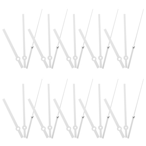 40 Sets Wear-Resistant Plastic Clock Hands Elegant Home Supply