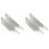 12 Pcs Stainless Steel Ruler Set For Engineering School Office Use 2