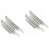 12 Pcs Stainless Steel Ruler Set For Engineering School Office Use 4