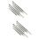 12 Pcs Stainless Steel Ruler Set For Engineering School Office Use 7