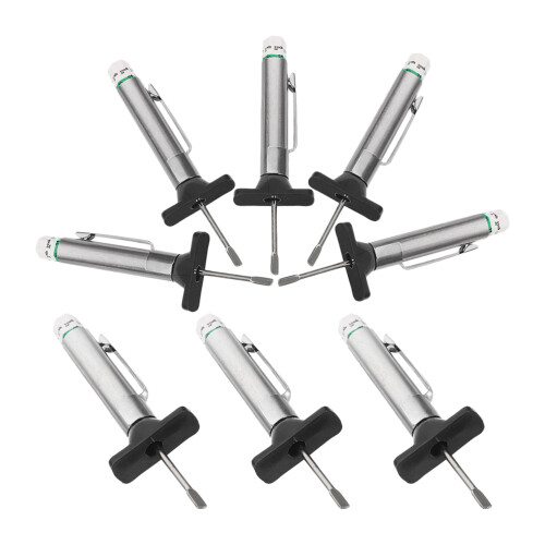 40 Pcs Car Tire Tread Depth Gauge 0-25mm 1