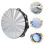 1Pc Wood Frame Hand Drum With Printed Bell Percussion Instrument 5