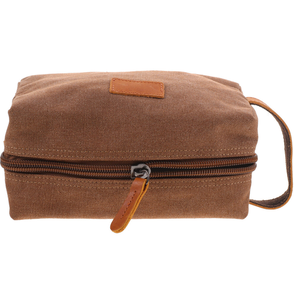 Iplusmile 3Pcs Canvas Makeup Bag Travel Toiletry Organizer Pouch