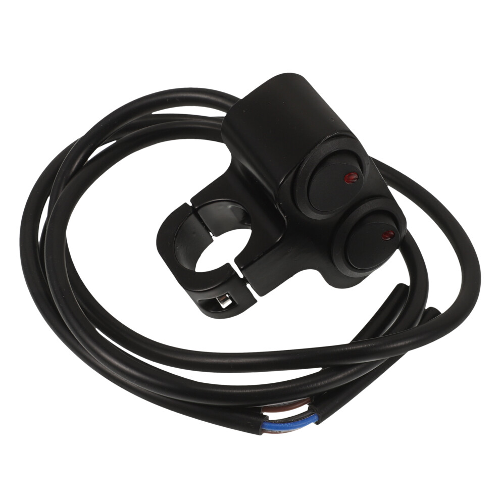2Pcs Motorcycle Aluminum Alloy Spotlight Switch With Indicator 031409048164