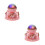 2Pcs Creative Music Box Projection Light Carousel Melody Lamp For Kids 4