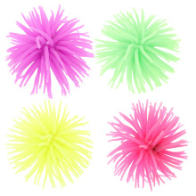 4Pièces Corail Artificiel Silicone Coloré Pour Décoration De Aquarium