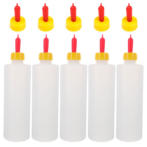 20 Sets Lamb Feeding Bottles With Pacifiers For Goat Milk Nursing