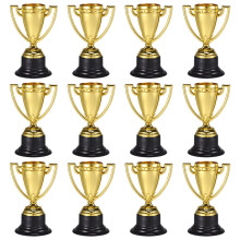 12 Sztuk Dziecięcych Kubków-Trofeów Z Plastiku Do Zabaw I Konkursów