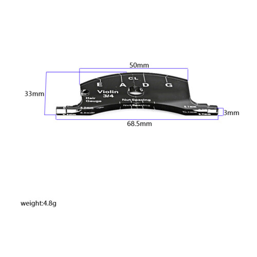 Multifunctional Violin Bridge Repair Tool 1