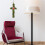 4 Pcs Easter Iron Wreath Frames Cross Shaped Garland Making Supplies 6