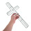 4 Pcs Easter Iron Wreath Frames Cross Shaped Garland Making Supplies 3