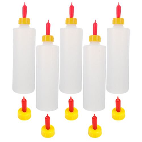 20 Sets Lamb Feeding Bottles With Pacifiers For Goat Milk Nursing 1