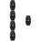 5Pcs Oil Absorbing Volcanic Face Roller Stick Mini Massager 6
