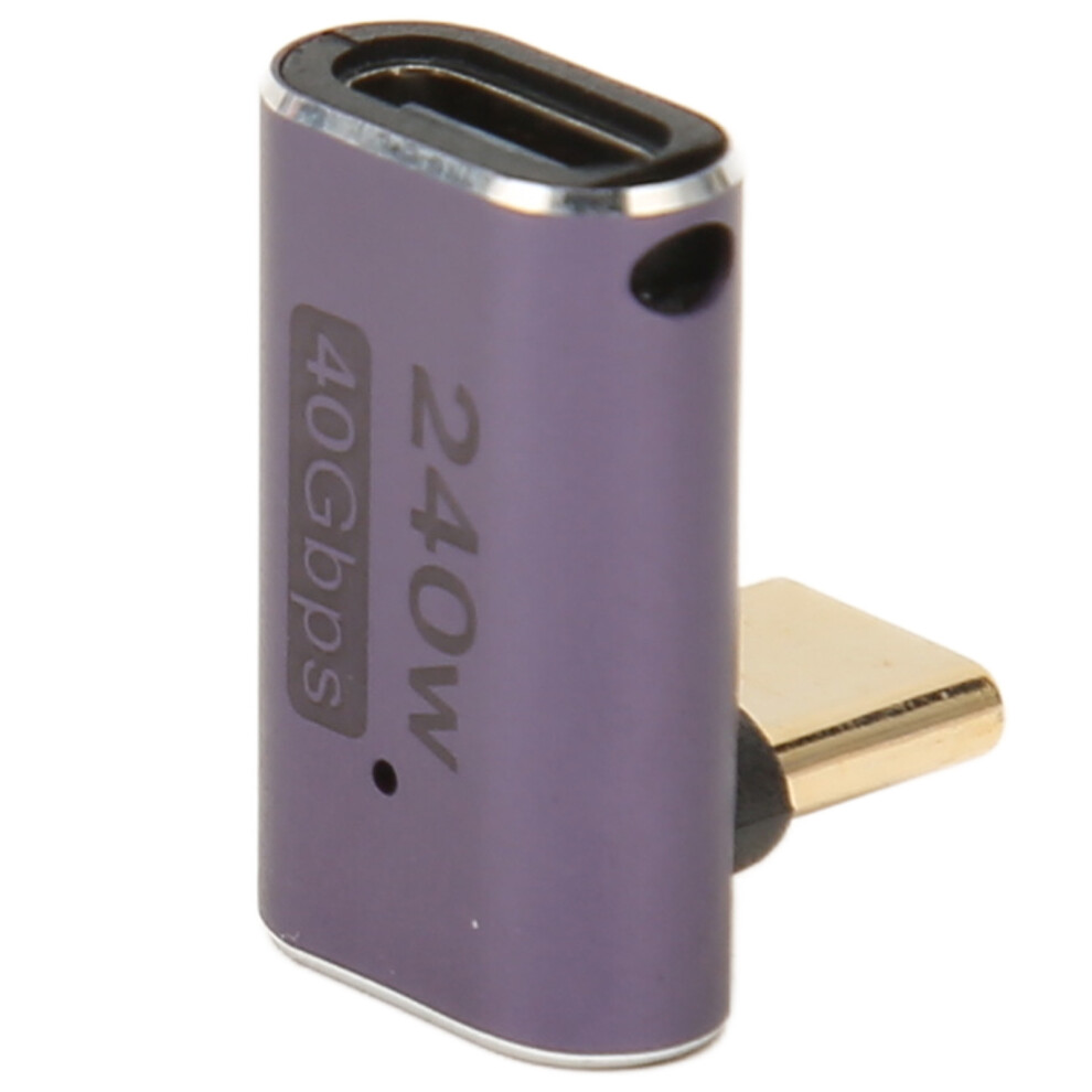 240W Usb4.0 Right Angle Adapter 40Gbps 8K 60Hz For Usb-C Devices 5051351954875
