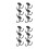 12 Pcs Simple Cup Holders For Wine Glasses Kitchen Storage Organizers 9