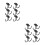 12 Pcs Simple Cup Holders For Wine Glasses Kitchen Storage Organizers 5