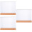 3Pcs Acrylic Desktop Sign Holders For Paper Display A5 Style 7