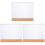 3Pcs Acrylic Desktop Sign Holders For Paper Display A5 Style 2