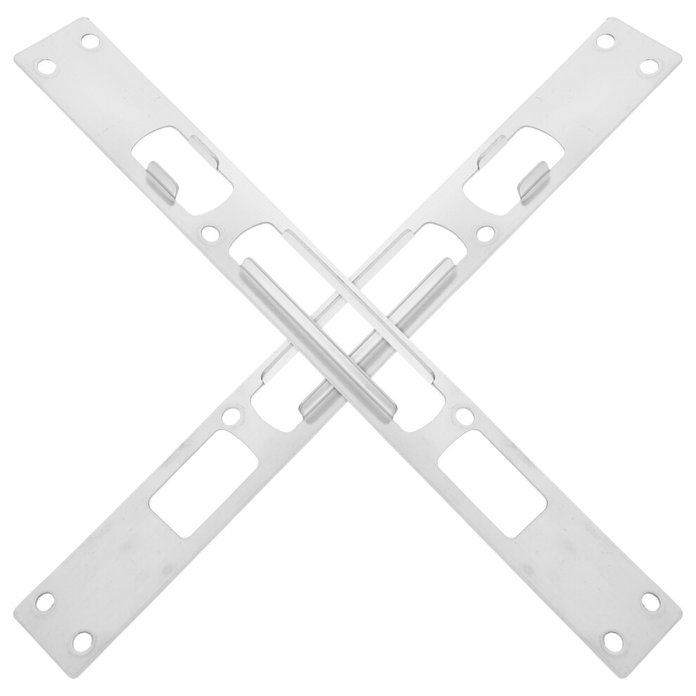 10 Pcs Stainless Steel Door Striker Plate For Deadbolt Reinforcement 031862951223