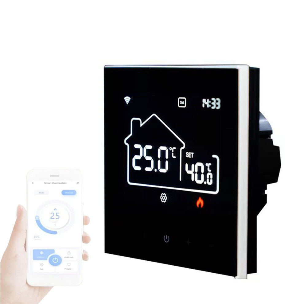 Digital Wifi Thermostat For Floor Heating 86X86mm White 7901351955908