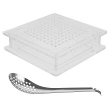 5 Sets Molecular Gastronomy Maker Box Tool For Caviar Dispenser Spoon