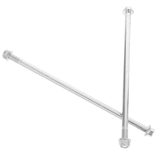2 Vorder- Und Hinterachse M10 Mit Buchse 245mm