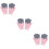 3Pièces Tricotés Rose Pour Hiver 9