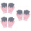 3Pièces Tricotés Rose Pour Hiver 7