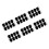60Pièces Silicone Noir Pour Saxophone Et Clarinette 11
