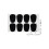60Pièces Silicone Noir Pour Saxophone Et Clarinette 2