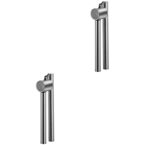2Pcs Long Handle Garlic Press For Kitchen Use 2