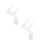 2Pcs Acrylic Turtle Basking Platform Adjustable Hanging Ramp 5