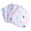 5 unisex superabsorbierende baumwoll-spucktücher 3