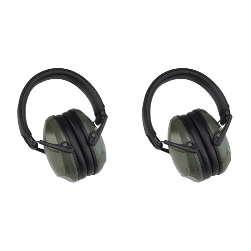2Pcs Shooter Headset With Noise Reduction And Collapsible Design 2
