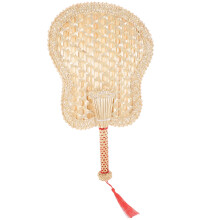 3Pcs Handheld Fan Handmade Woven For Outdoor Summer Cooling