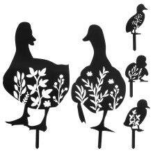 18 Pcs Duck Yards Acrylic Outdoor Garden Yard Decorations