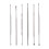 2 Sets Stainless Steel Ear Pick Cleaning Kit Portable 1