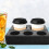 2 -getränkehalter mit 5 fächern für milchtee, , soda 5