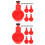 2 Sets Automatic Chicken Waterer Plastic Pasture Cups Feeders 7