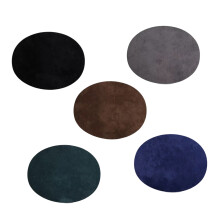 75 Pcs Suede Fabric Patches 5 Colors Diy Applique For Sweater Shirt
