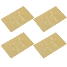 4Stk Feng Shui Tai Sui Goldkarten 2026 Jahr Des Pferdes Li Cheng