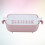 2Pcs Multifunctional Washing Basket Double Layer Draining Rack Pink 10